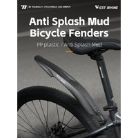 AliExpress West Biking WEST BIKING Durable Bicycle Fenders Anti-Fouling Waterproof Easy Clean Anti-Splash Mountain Bike Mudguard Cycling Accessories