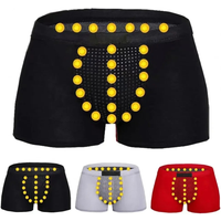 2026 Men Magnetic Therapy Boxer Briefs Breathable Comfortable Underwear with 22 Health Magnets for Blood Circulation L-6XL Size