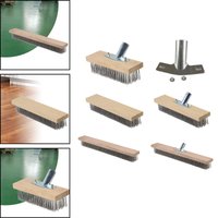 Wire Broom, Wire Deck Brush, Removes Wire Scratches, Cleaning Brushes, Metal
