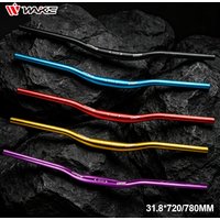WAKE 31.8mm Bicycle Handlebar Aluminum Alloy MTB Bike Handlebar 720mm 780mm Bicycle Handle Bar Ultralight Cycling Riser Bar