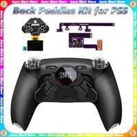 eXtremeRate SPARK Back Paddles Kit for ps5 Controller BDM-010 020 030 040 050 with OLED Display Remappable 4 Back Buttons Sets