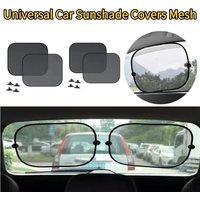 Car Side Window Sun Shade Mesh Universal Folding Visor Screen UV Blocker Shield Protector for Vehicle Auto Interior Parts 2Pcs