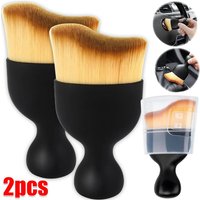 Car Interior Cleaning Brush Air Outlet Cleaning Brush Dashboard Seat Cleaning Brush Computer Keyboard Dust Sweeping Soft Brush