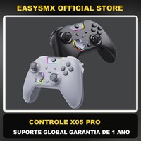 EasySMX X05 Pro Bluetooth Gamepad Controller Compatible with PC/Phone/Switch/TV/Steam, Dual Rumble Motors, Hall Effect