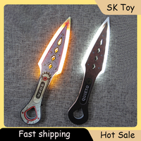 30cm Apex Heirloom Dawn Hope Charge Cool Glow Toy Knife Toy Sword Game Peripherals Evil Spirits Kunai Decorations Gifts