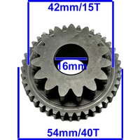 Starter Leerlauf getriebe für Honda Grizzly Kodiak Rihino ATV Quad 5gh-15512-00-00