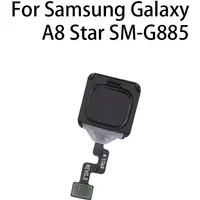 org Home Button Fingerprint Sensor Flex Cable For Samsung Galaxy A8 Star SM-G885