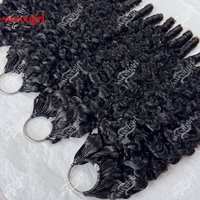 12A Burmese Feather Crochet Hair Human Hair Pre-Separated Crochet Feather Hair 360g Knotless Crochet Raw Feather Human Hair