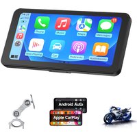6.25 Inch Portable Mototorcycle Wireless Apple Carplay/Android Auto GPS Navigator touch screen Spedal CL871 image 3