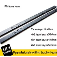 Modified Girder 8x4/6x4For 1/14 Tamiya RC Truck Trailer Scania R470 R620 Benz 770s AROCS DIY Compatible Rear Original Suspension
