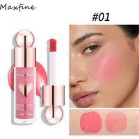 Multifunctional Liquid Blush with Smooth Texture Long Lasting Pigmentation Hydrating Durable Waterproof Liquid Shedding Women's