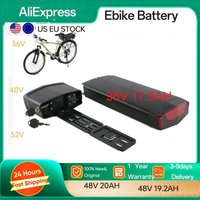 36V21AH E-Bike-Akku für den Gepäckträger, 52V 30Ah Lithium-Akku 18650 21700 36V 15AH für Elektrofahrräder 250W 350W 500W 750W 1000W