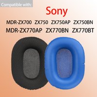 ZX700 Earpads for Sony MDR ZX750 ZX750AP ZX750BN Headphones ZX770AP ZX770BN ZX770BT Ear Cushions Headset Pad Covers Replacement