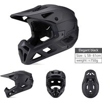 AliExpress Eastinear Ultralight Adult Bicycle Helmetmtb Sports Anti-Impact Road Mountain Motorcycle Helmets With Visor Black Full Face