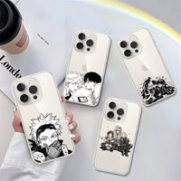 Cute M-my Hero Academia Phone Case For IPhone 17 16 15 14 Plus 13 12 11 Pro Max Phone Back Cover Transparent Shockproof Cover