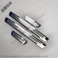 4pcs/lot For 2013-2020 Vauxhall Opel Insignia ultra-thin door sill cover stainless steel car Accessories