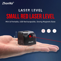 Mini niveau Laser RedLight croix horizontale ligne verticale calibrateur outil de mesure Portable avec fonction d'adsorption réparation