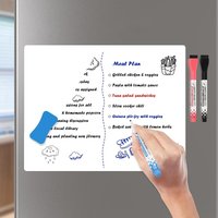 A3 A4 A5 trocken abwischbare Tafel, magnetisches Whiteboard, Kühlschrank, löschbar, flexibel, Kühlschrankmagnet, Markierungsblatt, Küchennotiz, Einkau
