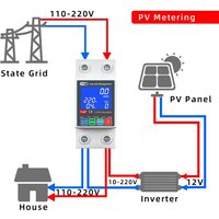 63A 230V WiFi Tuya Smart Earth Leakage Over Under Voltage Protector Relay Device Switch Smart Circuit Breaker APP Control