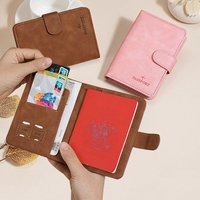 Passport Holder for Travel Passport Cover Personalized Passport protector Travel Accessories Passport Book Holders for Women/Men