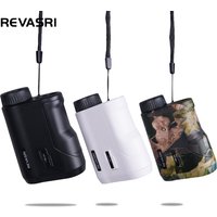 REVASRI Entfernungsmesser mit Neigungskompensation, Flaggenfixierung und Vibration für Golf, Outdoor-Teleskop-Distanzmessgerät für die Jagd