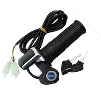 AliExpress NONE 1 Pair 24V 36V 48V E-Scooter LCD Speed Display Twist Grip Throttle for electric scooter Electric Bicycle Motorbike Repair