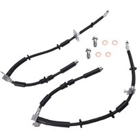 A58X-1Pair Front Brake Hose Cable LR058020 LR058021 For Land Rover Range Rover Sport 06-13 Parking Brake Hydraulic Hose Lasso