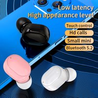 Mini wireless S8 Bluetooth earphones sport in ear V5.2 single ear stereo touch music heasphones sport noise cancelling headset