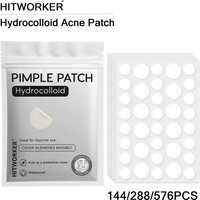 Bulk Pack Hydrocolloid Acne Patches Alcohol-Free Gentle Non-Irritating Pimple Cover Patches for Sensitive Skin 144/288/576 Count