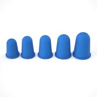 5Pcs/set Silicone Finger Protectors High-temperature Resistant Electronic Factory Operation Gloves