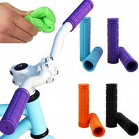 Universal Bicycle Handle Cover Soft Rubber Anti Slip Durable Colorful Bicycle Handle Cover Mountain Bike Equipment Accessories