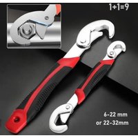 Multifunctional Adjustable Spanner Non Slip Grip Universal Wrench Quick Multi-function Stainless Steel Spanner For Home Repair