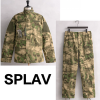 Russian SPLAV tactical ACU combat suit ruins camouflage ATFG jacket training suit, upper garment, multi bag skateboard pants set