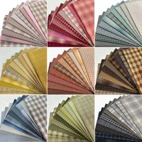 Japanese Yarn-Dyed Pure Cotton Fabric, 10 Pieces, 24x33cm, Patchwork, Handbags, Dolls, Quilting, Handicrafts, Sewing Fabric