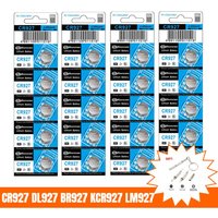 2-60PCS 3V CR927 Lithium Button Batteries CR 927 DL927 BR927 CR927-1W For Remote Control Light Toy Clock Watch Button Coin Cells