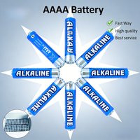 LR8D425 Column Alkaline Battery High Capacity AAAA Batteries for Capacitor Electronics Long Lasting AAAA Dry Battery