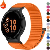 18mm 20mm 22mm Watch Band For Garmin Vivoactive 6 5 4 3 Soft Nylon Loop For Garmin Venu 2 3 4/Forerunner 55 158 165 255 265 245