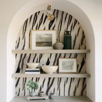 Simulated Tiger Plush Vinyl Wallpaper Black And White PVC Self Adhesive Wall Sticker Retro Living Room Wall Decor Renovation