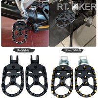 F650GS F700GS F800GS Adjustable Front&Rear Footrest Foot Pegs Rotatable Foot Rest Footpegs For BMW F650 GS F700 GS 2008-2017
