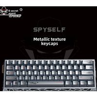 SPYSELF Key of Time Keycap - Metallic Texture, Frosted, 5-Sided Heat Sublimation