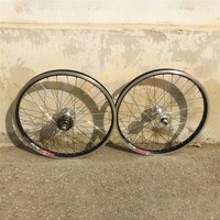 20 Inch 406 Bike Wheels Fixed Gear Bicycle Fixie Wheelset Flip-flop Rims 32 Holes Hub Cycling Parts Single Speed