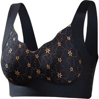 AliExpress NONE Lace Pattern Wrap Bra Seamless Vest Women's Beautiful Back All-in-one Cup Breathable Wire-free Sleeping Comfort Underwear