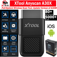 NEW XTOOL Anyscan A30X Car Diagnostic Tool Bi-directional Scanner OBD Bluetooth DTC Code Auto VIN Over 5000 Car Life Free Update