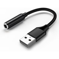 USB-C to 3.5 mm Audio Adapter Cable — Compatible with for Huawei, Xiaomi, Samsung, and OnePlus Devices