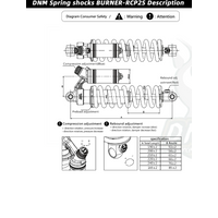 AliExpress NONE DNM RCP2S MTB Rear Shock Absorber 190/200/210/220/240/265mm 550LBS Spring Soft Tail For AM/FR/DH/MTB Bicycle Shock Winter Riding