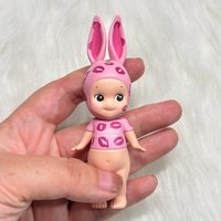 sonnyangel Mini Figure released for the 10th anniversary Kiss Mark Leopard Rabbit Series