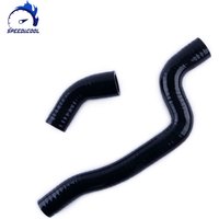SPEED&COOL For 2001-2005 Yamaha Raptor 660R YFM660R ATV Silicone Radiator Coolant Pipe Tube Hose Kit