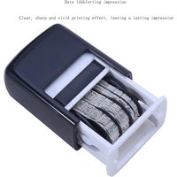 Reusable Adjustable ABS Fashionable Date Stamp Suitable for DIY Projects Office Notebooks DIY Craft Bookmarks