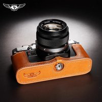 Handmade Genuine Leather Camera Half Case Cover Camera Bodysuit for OlympusOM1 OM2n OM3 OM4Ti OM10 20 30