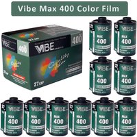 1Roll/5Roll/6Roll/10Roll VIBE Max 400 Color film ISO 400 135 Negative film 27EXP/Roll for VIBE 501F Film Camera and 135 Camera